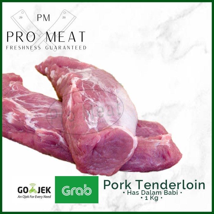 

Daging Babi Pork Tenderloin / Has Dalam 1 kg