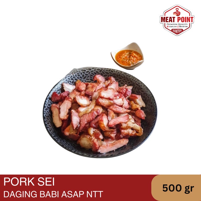 

Daging Sei Babi Asap Kupang NTT (500gr)