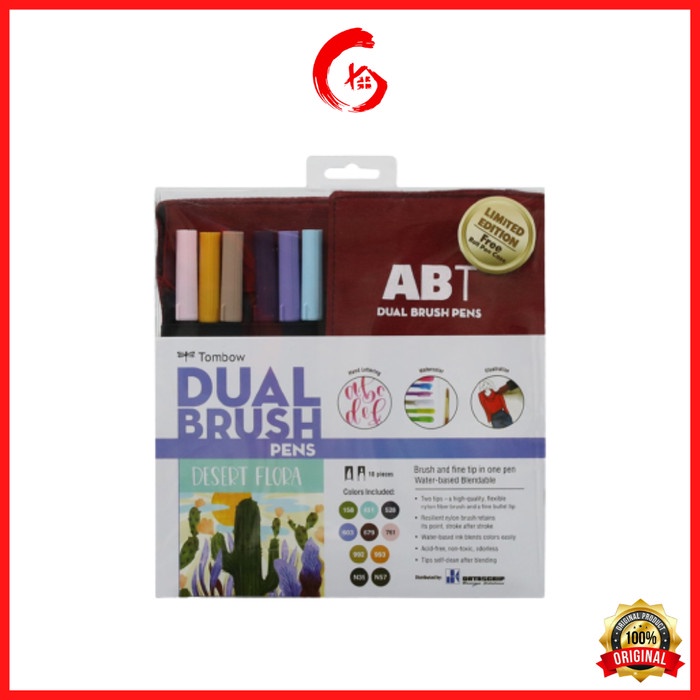 

Gaya Tombow Abt 10 Color Set Desert Flora Limited Edition