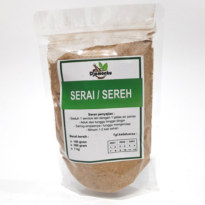

;&;&;&;&] Serai/sereh bubuk 1kg