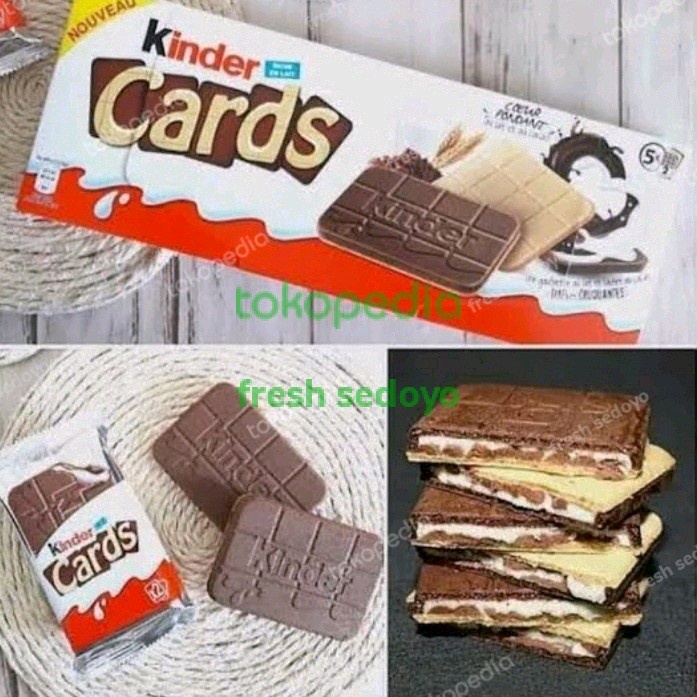 

Ferrero Kinder Joy Cards Biskuit Lapis Cokelat Kinder Joy isi 5 pack