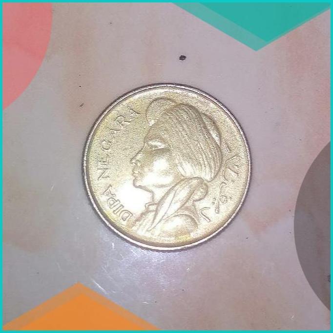 Uang Koin Logam Uang Lama Uang Kuno Dipanegara 50 SEN 1952 Diponegoro