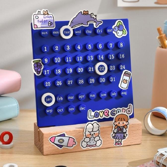 

Diy Kawaii Desktop Calendar / Kalender Meja Belajar Kualitas Premium