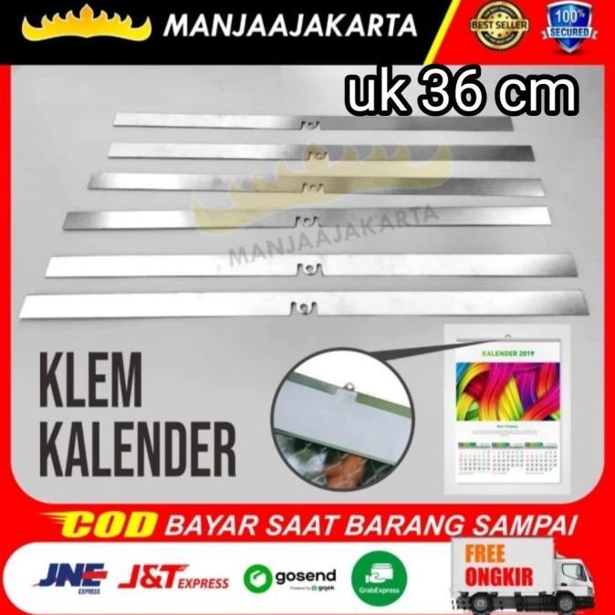 

Klem Kalender 36 Cm / Keleng Kalender Kualitas Premium