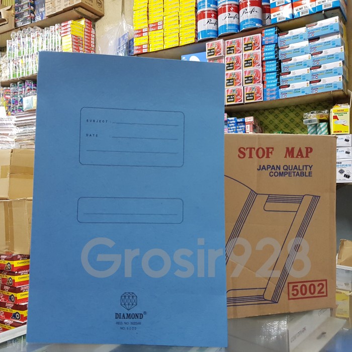 

Promo Stopmap / Map Folder Folio Diamond 5002 Biru (Isi 50 Lembar)