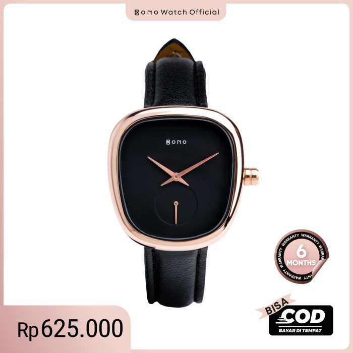 BONO WATCH - SIENA DARK ROSE GOLD - JAM TANGAN WANITA
