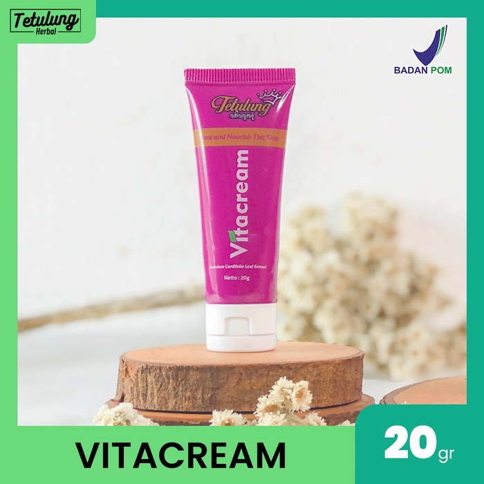 

Salep Vitacream Obat Herbal Gatal Alami untuk Selangkangan, Wasir