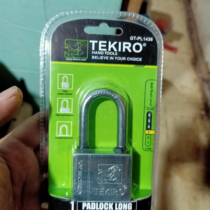 Kunci Gembok Tekiro 40 Mm Panjang Gembok Pagar Gembok Teralis