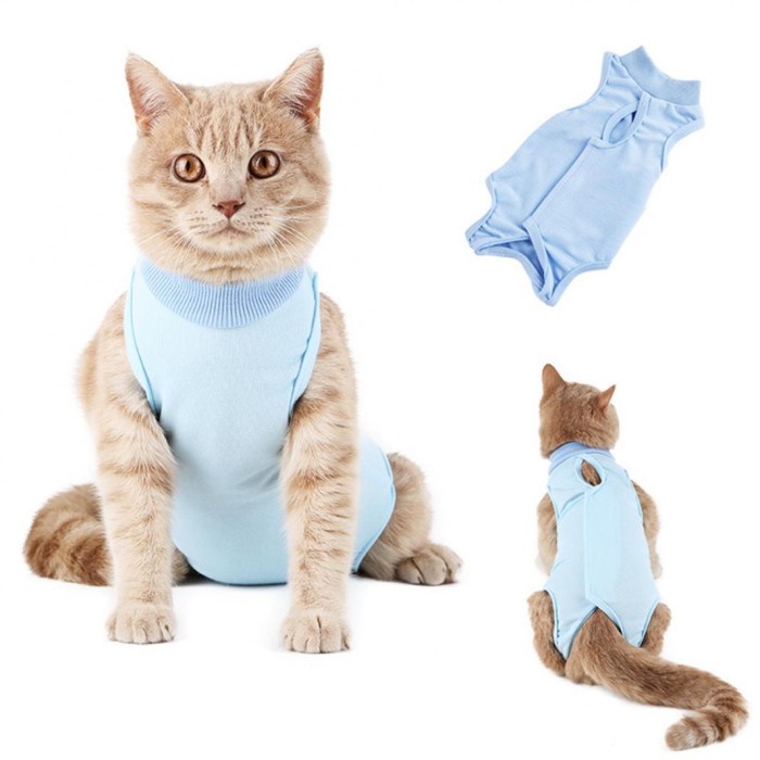 BAJU KUCING & ANJING RECOVERY BAJU STERIL KUCING BETINA