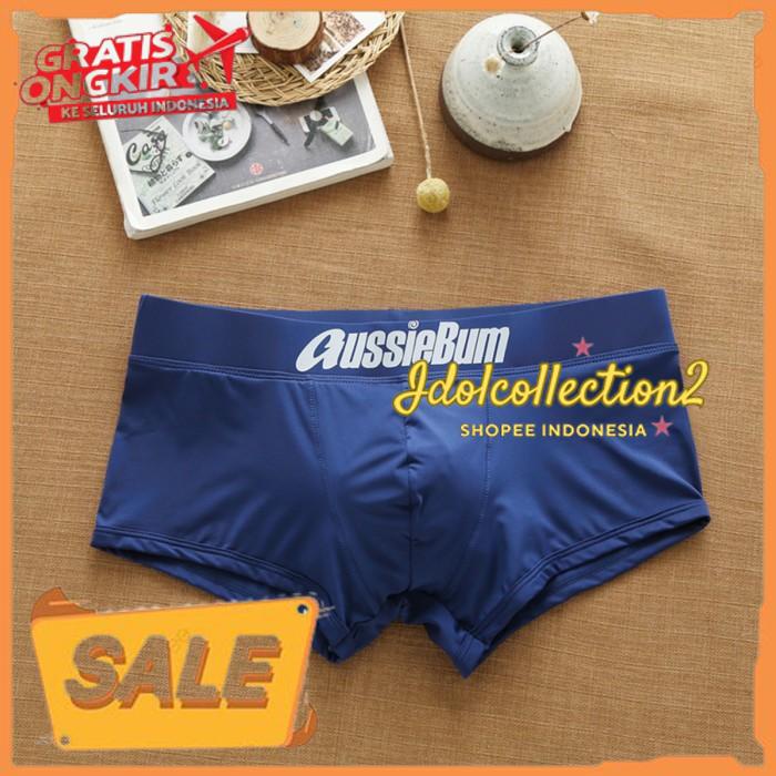 AUSSIEBUM MEN BOXER TRUNK PRIA CELANA DALAM BOXER PRIA NAVY M218N PRODUK BEST PRODUK !!