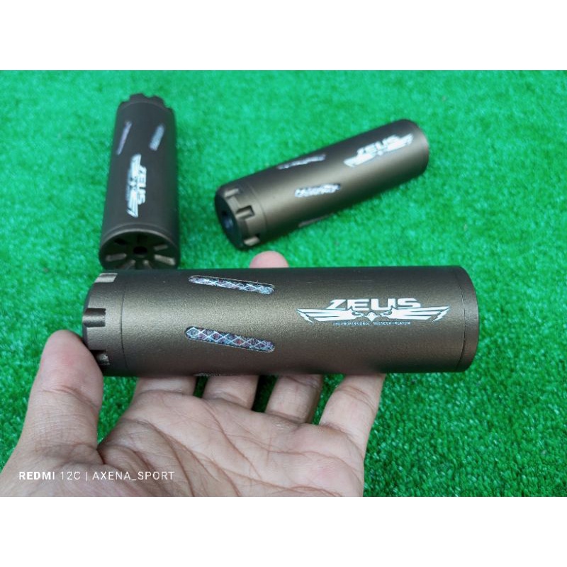 peredam senyap premium zeus custome cnc