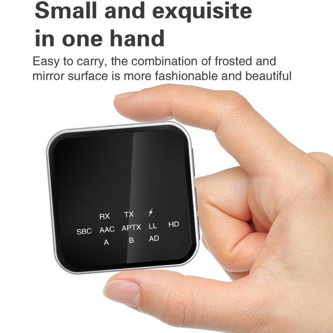 Bluetooth Receiver Transmitter Bt 5.2 Aptx Hd Ll Adaptive Rca 3.5