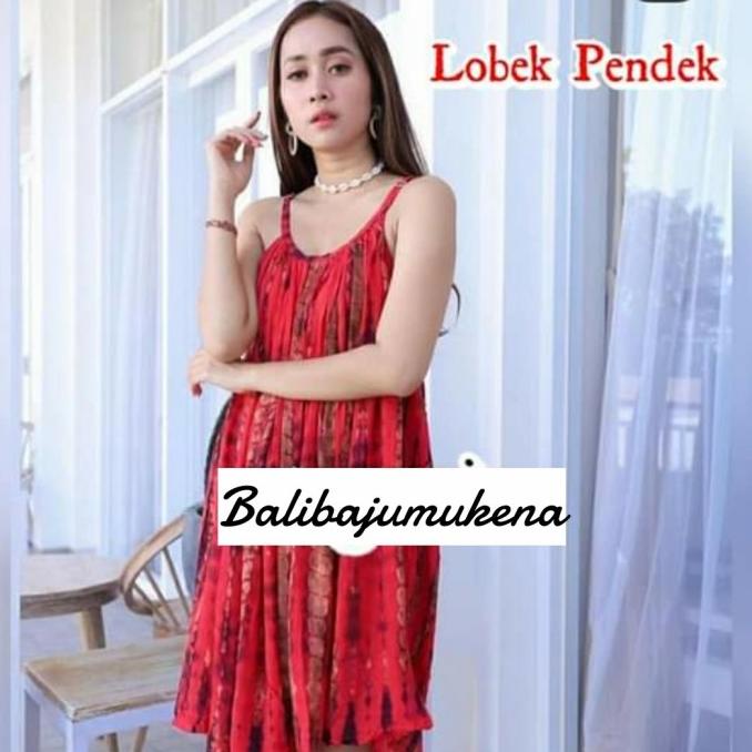 YE836 DASTER SINGLET RAYON BALI/SEXY DRESS PENDEK SUPER JUMBO MURAH ADEM TERBARU