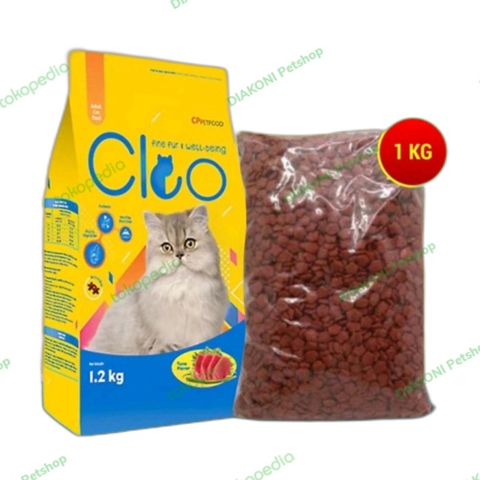 ffstk790 Makanan Kucing Cleo Tuna Adult 1kg Cleo Adult Tuna 1 kg - CLEO