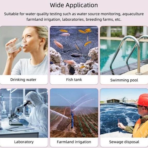 Ready, Water Tester H2 Ph Orp Temp Pen Meter Yy400 Hydrogen Yy-400 4
