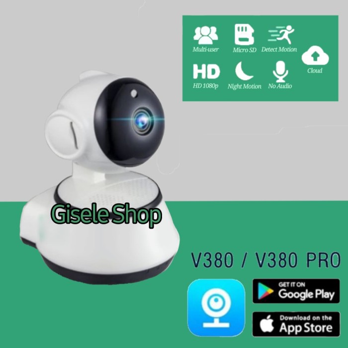 Promo Ip V380/Ip Cam Robot/Cctv Kamera V380/Camera Robot V380
