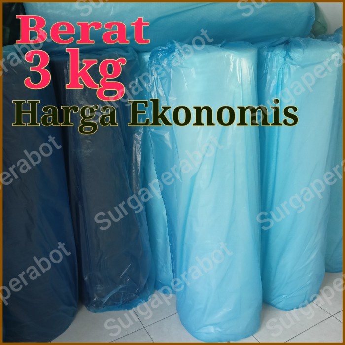 

Promo Bubble Wrap Promo 3Kg Ukuran 50M X 125Cm Buble Bening Hitam 1 Roll Eco