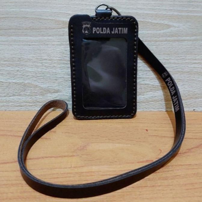 

Ready oke] holder kalung id card / tempat id card logo logo polda jatim