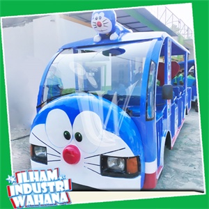 odong mobil Kereta Mini Wisata Karakter Doraemon