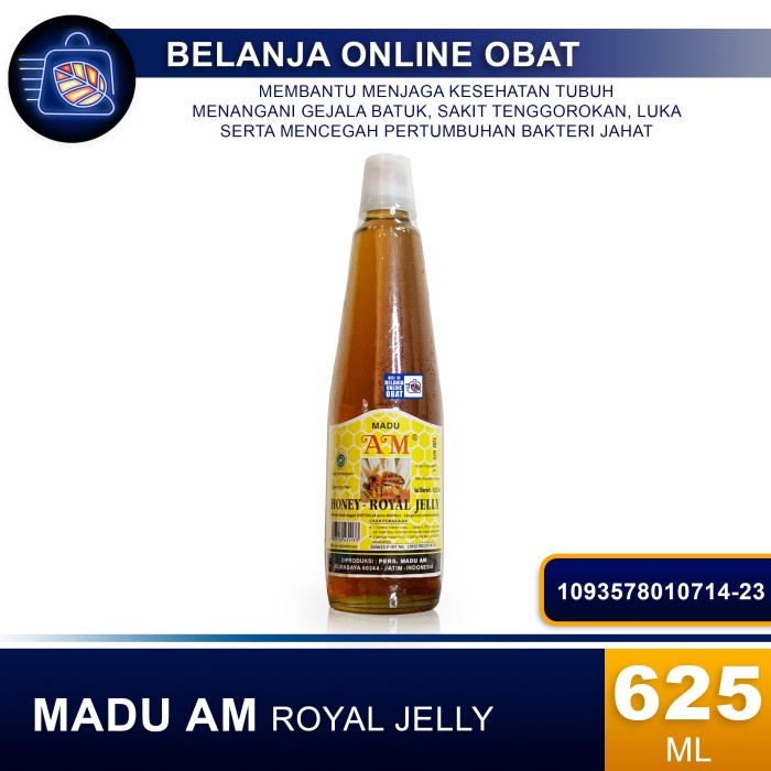 

Honey - Royal Jelly 625 Ml // Madu Am