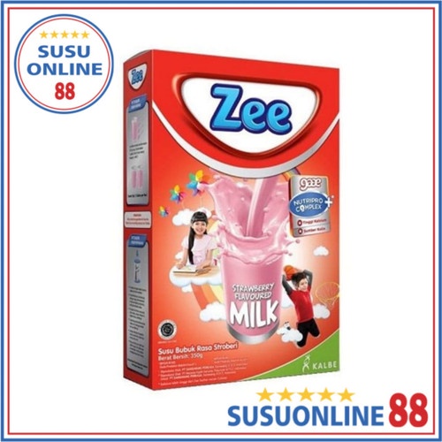 ZEE REGULER STROBERI 350 GRAM STRAWBERRY SUSU