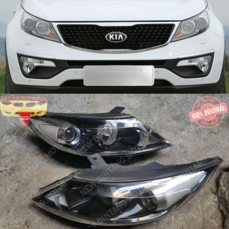 Headlamp kia sportage 2012 2014 original