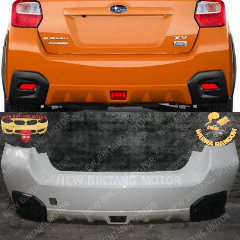 Bumper belakang subaru XV 2013 2016 original