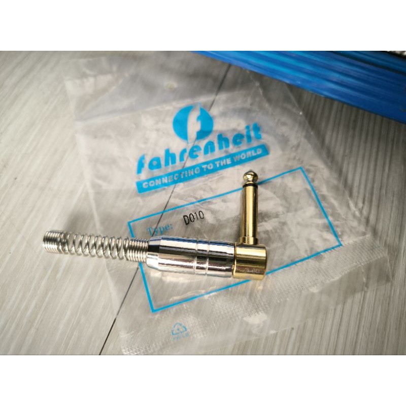 Jack Akai Mono Model L Right Angle + Per Black Gold plate- Fahrenheit