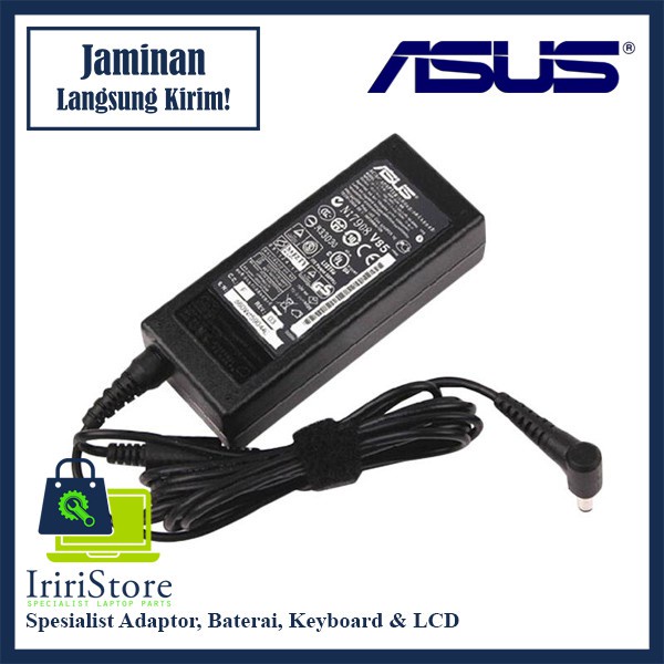 ADAPTOR CHARGER ASUS A52 A53 K42 K43 K43U K53 - 19V 3.42A STD ORIGINAL