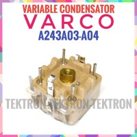 Varco Variable Condensator Capacitor A243A03-A04 Radio AM FM