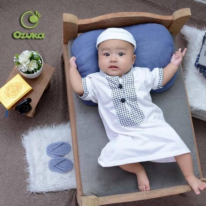 PROMO Baju Koko Bayi 6 12 Bulan 1 Tahun Laki Laki 0 6 Bulan Jubah Newborn