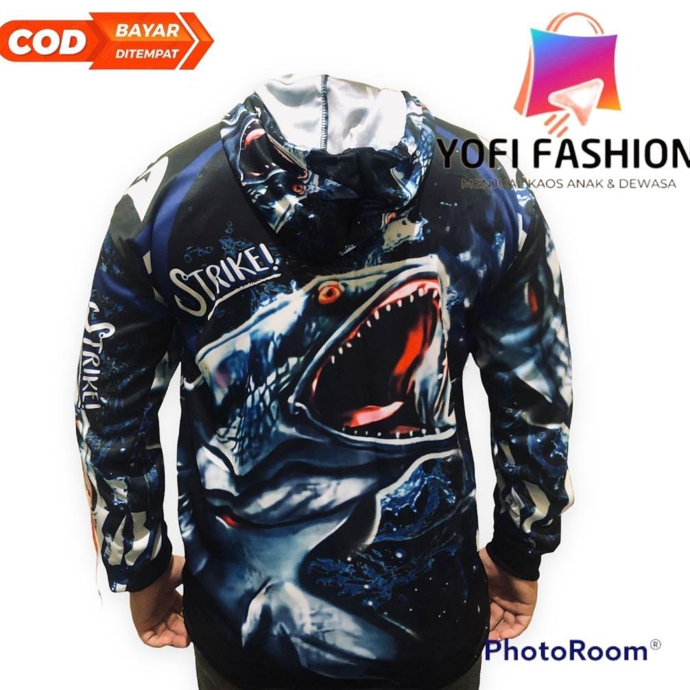 Terbaik JERSEY MANCING/BAJU MANCING MOTIF LELE LENGAN PANJANG 