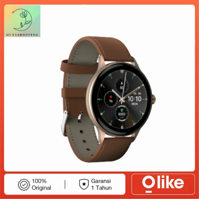 OLIKE SMARTWATCH ZETH W1 JAM TANGAN PINTAR AMOLED PULSE OXIMETER
