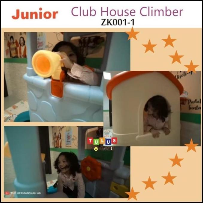 Perosotan Junior Club House Climber Playground Playhouse Slide Best