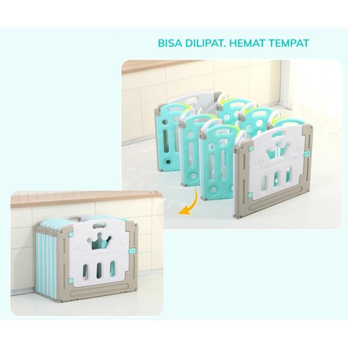 Njm - Pagar Bayi Babyroom Baby Fence Pagar Anak Bayi Pagar Playground