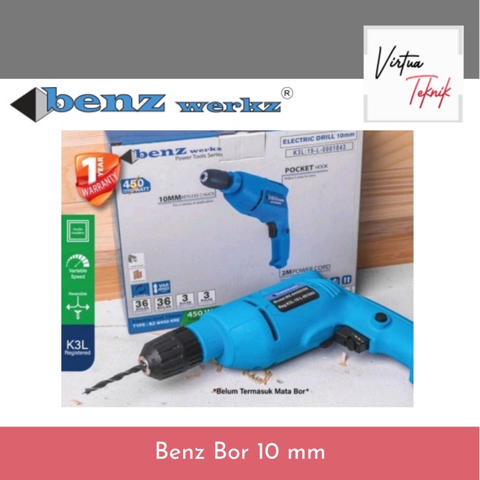 BENZ Mesin Bor 10 MM