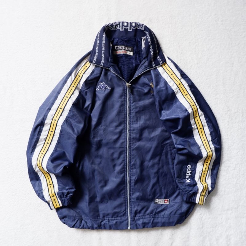 Kappa Windbreaker Vintage Tapped Colorblock