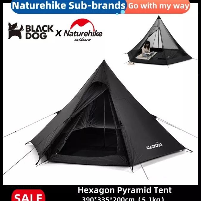 Tenda Camping BLACKDOG x Naturehike Piramid KS