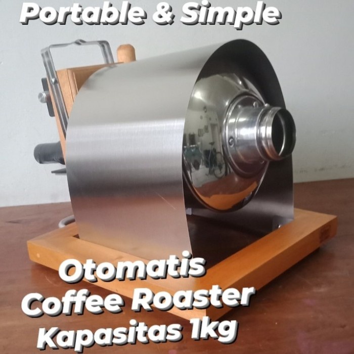 {PerfectStore} mesin roasting kopi alat sangrai kopi motorized  manual hybrid1kg Diskon