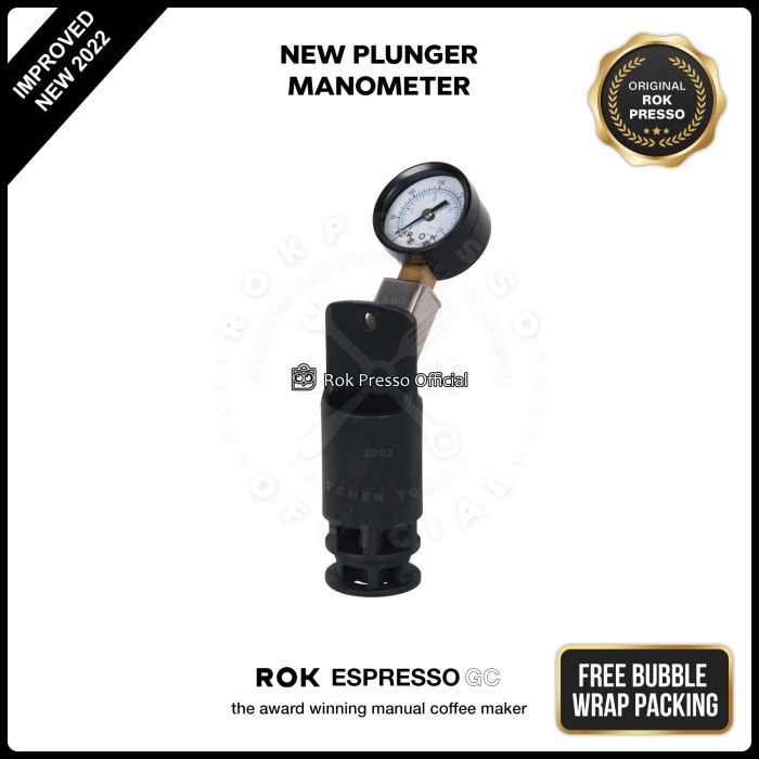 {PerfectStore} Plunger Rok Presso GC Pro Extreme Kit  Manometer  Plunger RokPresso Limited