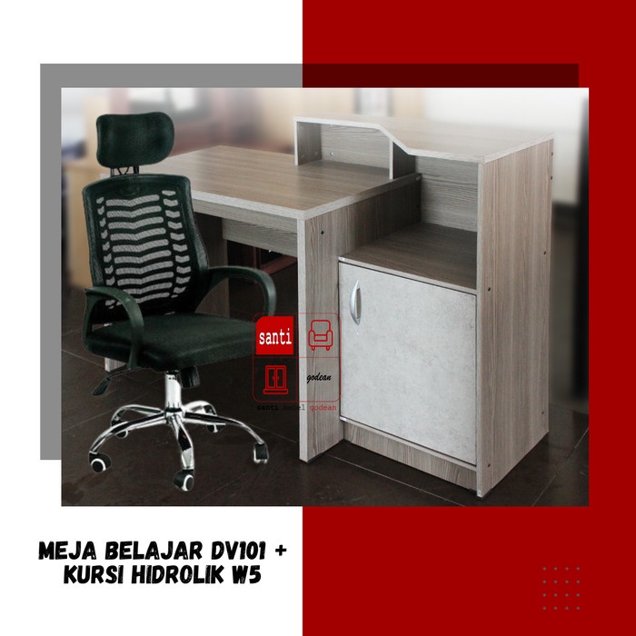

.........] Bundling meja belajar dv101 + kursi hidrolik w5