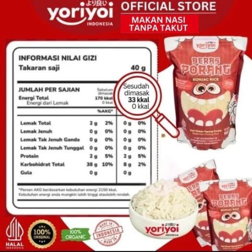 

Porang 300Gram 1Kg Yoriyoi Kontrol Kadar Gula Darah Diabetes