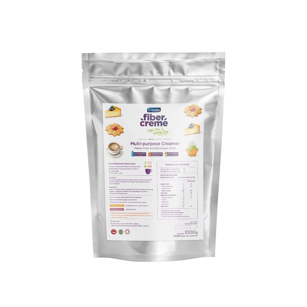 

Fiber Creme Multi Purpose Creamer (Gganti Santan & Susu) 1Kg