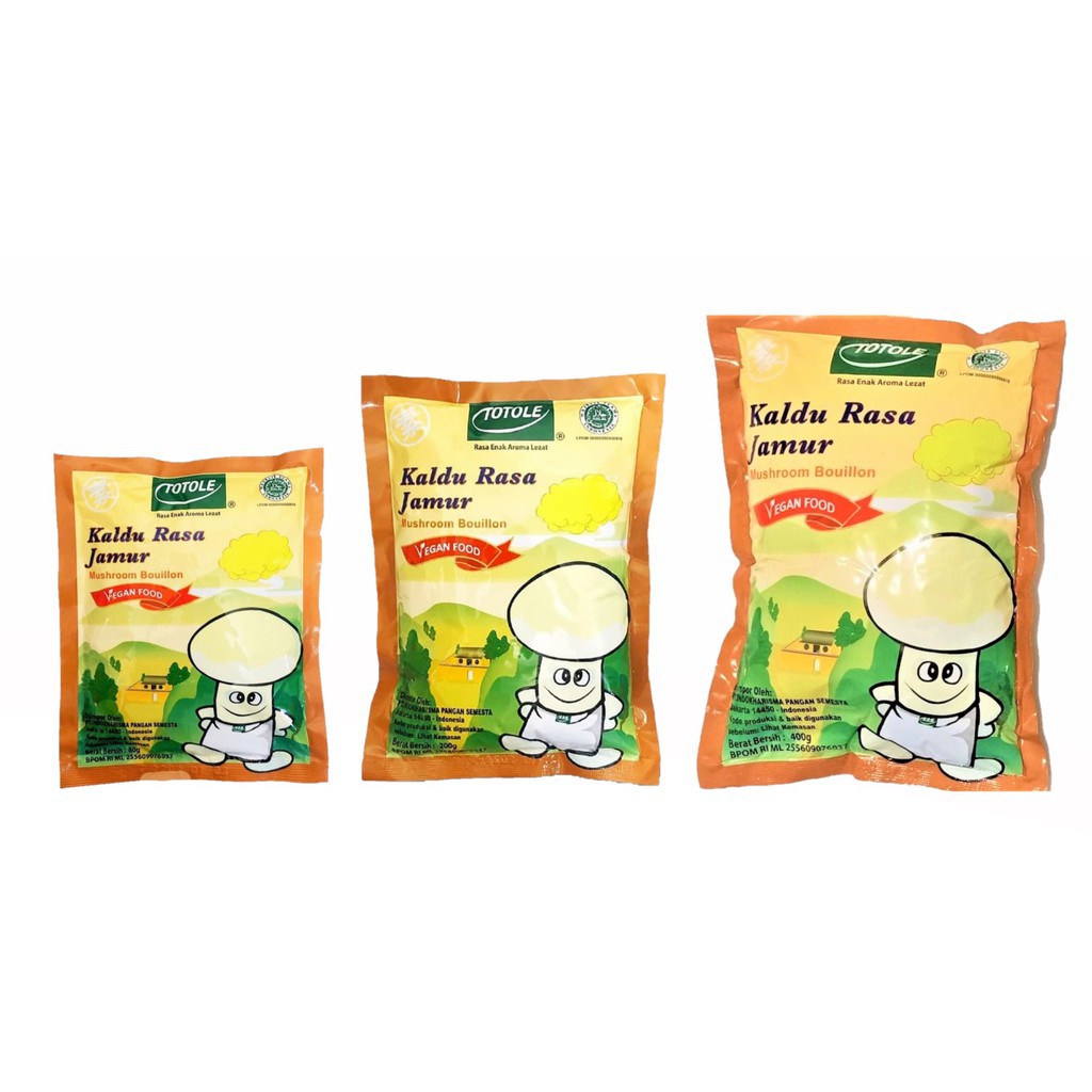 

Totole Kaldu Rasa Jamur 400 Gr / Mushroom Bouillon Totole Vegan Food