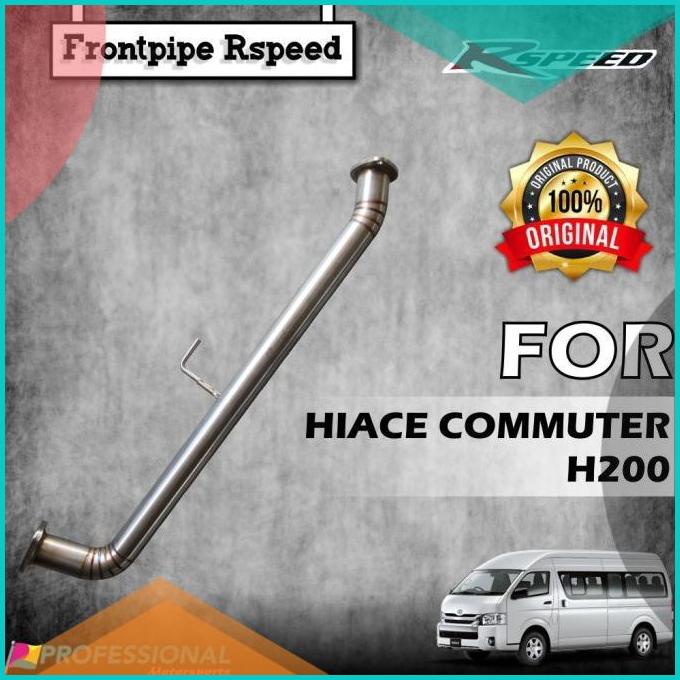 Aksesoris Muffler Exhaust Frontpipe Stainless Rspeed Hiace Commuter 16
