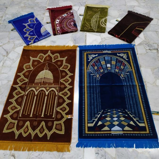 Sajadah KOHINOOR sajadah besar murmer oleh oleh haji