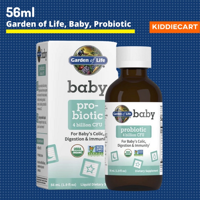 Ready Garden of Life Baby Probiotics Colic Digestion Organic Vitamin Bayi