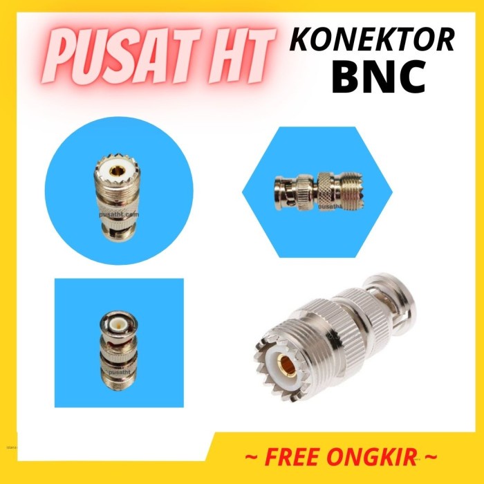 Terlaris Konektor Bnc : Dari Antena Ht Bnc / Icom Ke Kabel