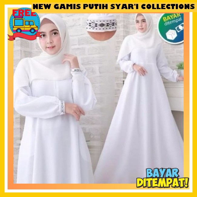Baju Muslim Perempuan Remaja Bju Gsmis Raya Murah Premium Impor Umroh Gamus Terbaru Wanita Lebaran20