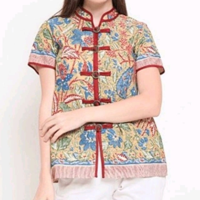 Baju Imlek Wanita Batik Imlek Wanita Baju Cheongsam Wanita
